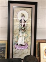 Large Oriental Framed Print