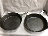 Two Unsigned No. 7 Frying Pans