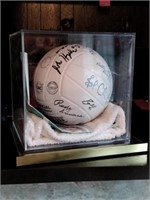 Signed 1996 Men's Olympics Volleyball Team Ball