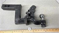 Pintle Hitch Receiver w/2" ball. Has been