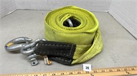 4" x 20ft Tow Strap with a Hook