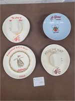 Vintage ash trays and hat trays