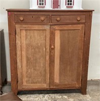 55x50x22 2 DRAWER Wood cabinet