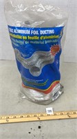 Unused 6" Flexible Aluminum Foil Ducting