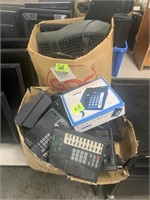 2 Boxes of Keyboards and Telephones