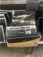 2 boxes of Keyboards