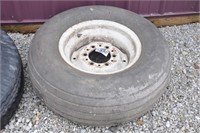 11L-15 F.S. implement tire on 6-lug wheel
