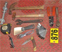 Hand tools incl Williams adj wrench and more