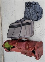V - MIXED LOT OF SUITCASES (L91)