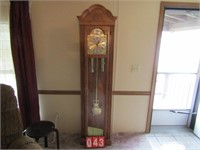 GRANDFATHER CLOCK WITH KEY - HOWARD MILLER