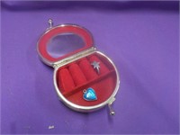Small Case w/ Child's Star Ring, Shell Pendant