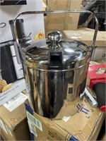 Stainless steel ice container