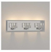 Hampton bay chrome 3 light vanity light