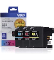 Brother Printer Ink Cartridges LC101CL 3pk