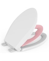 Toilet Seat with Built-In Toddler Seat