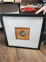 Modern Framed Flower Prints-31w x31t