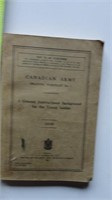 CANADIAN ARMY TRAINING PAMPHLET, #1 1940