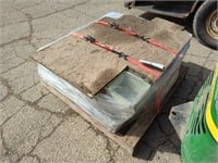 Pallet of Used 8" Glass Blocks - Approx. 60