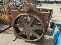Used Vintage Silo Blower Fan