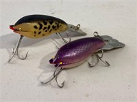 2 Fred Arbogast "Mud Bug" Lures