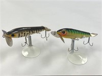 2 Fred Arbogast Jitterstick Lures