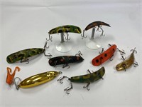 Vintage Flatfish Lure Collection