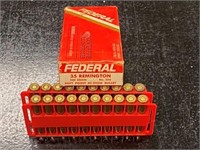 (20) Federal 35 Remington Soft Point Bullets