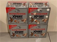 (4) Boxes Winchester Expert 12ga Game/Target
