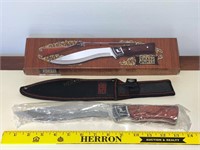 Sharps Cutlery SHP-158RB/D Knife w/Sheath