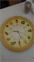 Vintage Kirch Veggie Clock