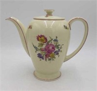 Vtg Rosenthal Porcelain Dresden Flower Coffee Pot