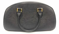 Authentic Louis Vuitton Black Epi Jasmin Hand Bag