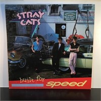 STRAY CATS BUILT FOR SPEED VINYL RECORD LP
