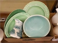 Pretty Green Dishes