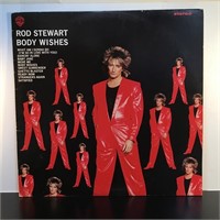 ROD STEWART BODY WISHES VINYL RECORD LP
