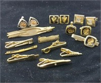 Assorted Tie Clips and Cuff Links L8