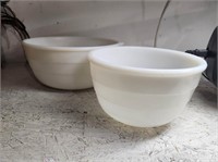 GE Milk Glass Bowls
