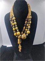 Lot of 3 Beaded Necklaces L13
