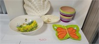 Dishes, Kitchen Serving, made in Italy, dish,crown