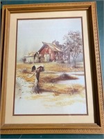 Framed Barnhouse Print
