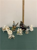 Porcelain Bird Figure Lot