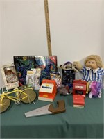 Toy Lot-Cabbage Patch, Barbie and more