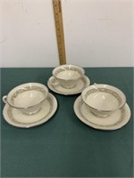 Lenox Springdale Cup and Saucer Lot