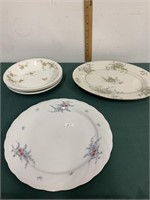 Haviland and Winterling Plate Lot
