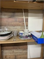 Miscellaneous Kitchen Lot-dishes, utensils more