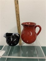 Pitcher Lot Black and Red