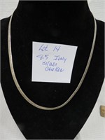 8.5 Italy silver necklace