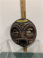 Ashanti beaded mask-Tribal Mask