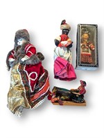 (4) ethnic Doll from around the world
