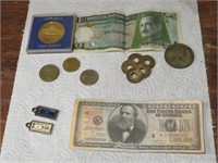 Foreign Currency, Tokens, Etc.